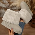 thumbnail image 3 of Women's Snow Boots - Fluffy Faux Fur Lined Short Casual Design with Platform Sole for Comfort, 3 of 10