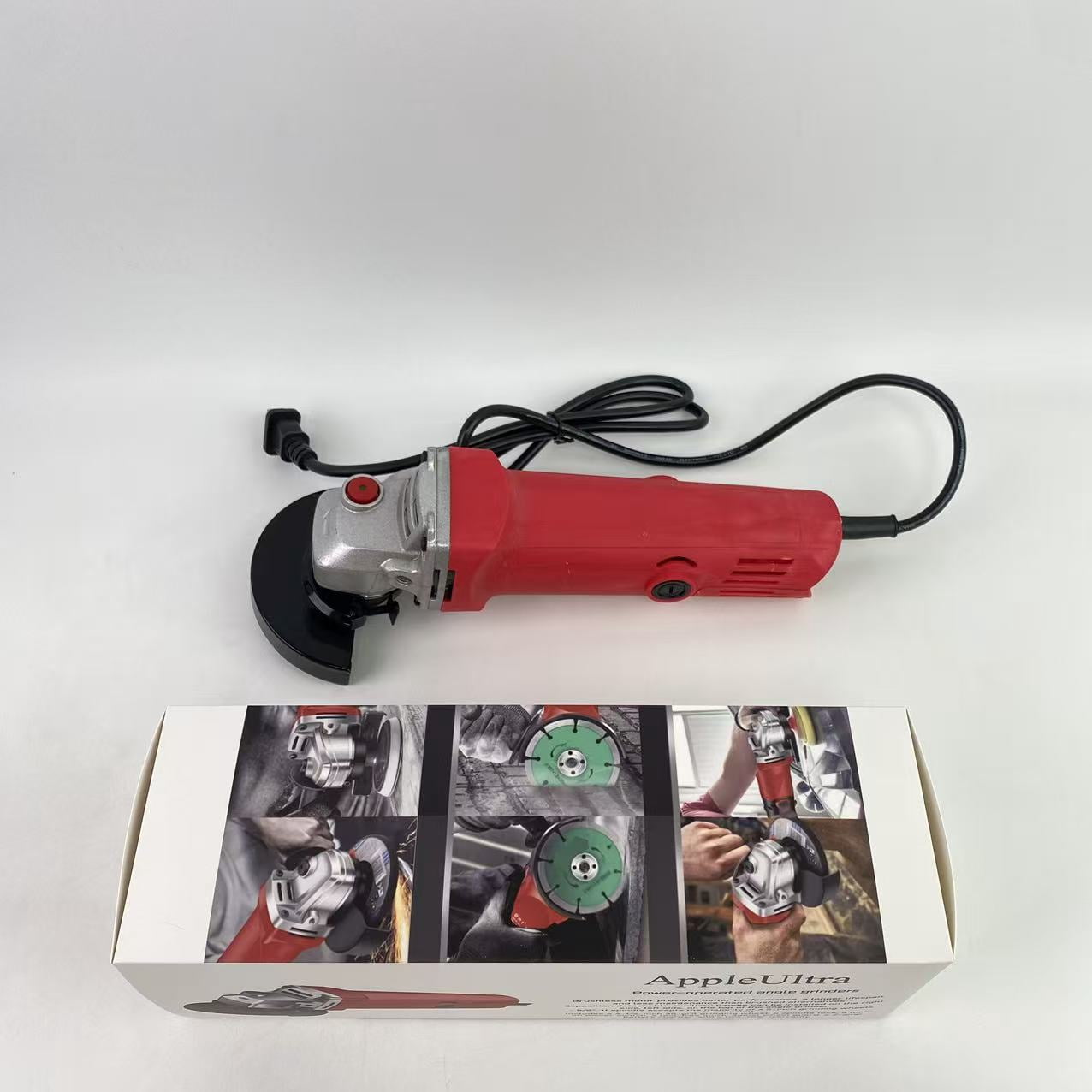 AppleUltra Power-operated angle grinders,Variable-Speed Angle Grinder with Paddle Switch