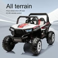 12V Ride on Car for Kids, 4X4 Ride on UTV Truck w/Remote Control/LED