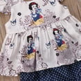 thumbnail image 5 of Qiylii Girls Clothes Set Cartoon Sleeveless Top Dress Point Elastic Shorts, 5 of 7