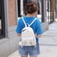 thumbnail image 5 of Mochila pequeña y bonita de piel para mujer, mini mochila de viaje para chicas adolescentes., 5 of 5