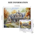thumbnail image 5 of 500 PCS Retro Memories - Old Villas 500 Piece Funny Jigsaw Puzzles,Featuring Vintage And Classic Illustrations,Depict A Vintage Villa,Classic Wooden Puzzle,Adults Puzzle,Stunning Artwork, 5 of 6
