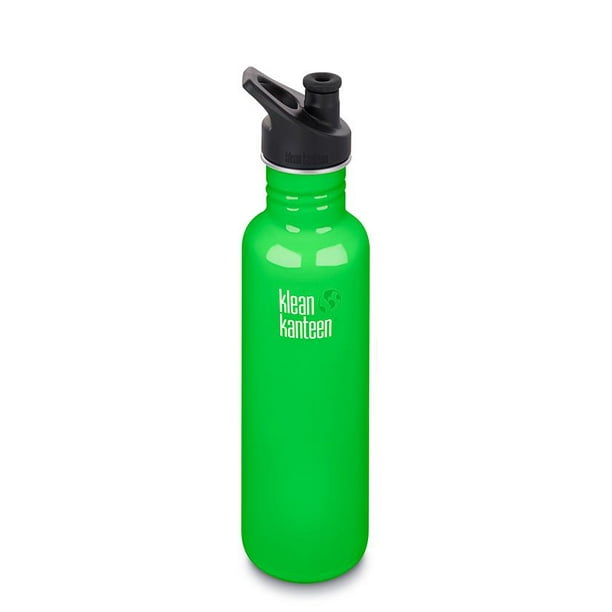 Klean Kanteen Classic 27 Oz With Sport Cap 3 0 Spring Green Sg Walmart Com Walmart Com