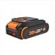 thumbnail image 1 of Batería WORX PowerShare de iones de litio de 20 V y 2,0 Ah WA3669, 1 of 6