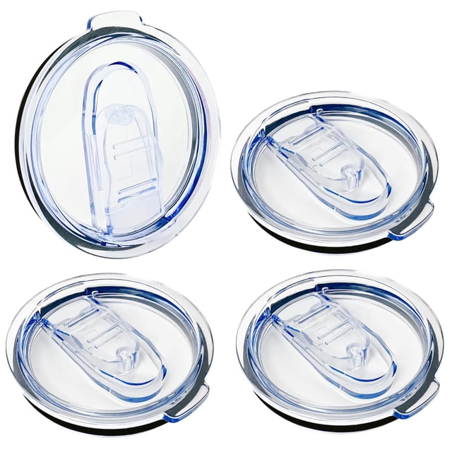 Tapas de repuesto, paquete de 4 unidades, 1,2 L, compatibles con el vaso Silver Buffalo