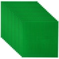 thumbnail image 1 of Classic Baseplates Building Plates for Building Bricks 100% Compatible with All Major Brands-Baseplate, 10" x 10", Pack of 16 (Green), 1 of 6
