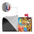 thumbnail image 2 of Gukieu Colorful Giraffes with Drinks Print Magnetic Mailbox Cover, Sun-proof and Waterproof Home Yard Mailbox Cover-21x18 in, 2 of 8