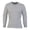 White, variant on Absolute Apparel Mens Thermal Long Sleeve T-Shirt