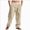 MEN PANTS-A70-Khaki, variant on Mens Cargo Pants Cotton Relaxed Fit Casual Pants with Multi-Pockets for Men Fall Winter Pants ,M-Light Blue