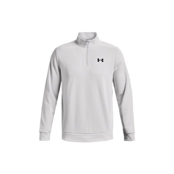 Men's Under Armour 1/4-Zip Fleece Pullover Color: Halo Gray Size: L