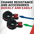 thumbnail image 5 of Lifeline Fitness Ankle and Wrist Attachments for Exercise Resistance Cables to Isolate and Target Muscle Groups, 5 of 5