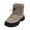 Khaki, variant on BFHHYA Boys Girls Snow Boots Kids Fleece-Lined Water-Resistant Outdoor Warm Boots Zip-Up Anti-Slip Cold Weather Shoes for Winter School Runs(7-14Y)