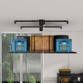 thumbnail image 1 of Tuqiang Overhead Garage Storage Rack 4x8 FT for High Ceilings 10-12 FT 350LBS Capacity All-Steel Safety Lock Heavy-Duty Garage Organizer, 1 of 11