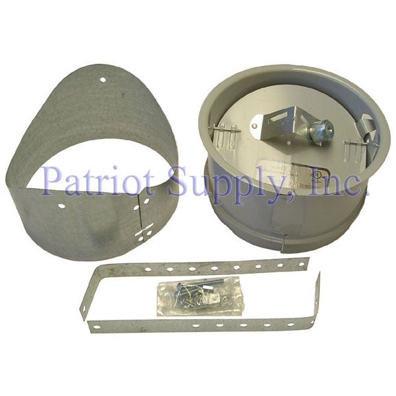 Field Controls 01845401 8RC  8" RC Barometric Draft Control For Oil Wood or Coal – Residential and Commercial