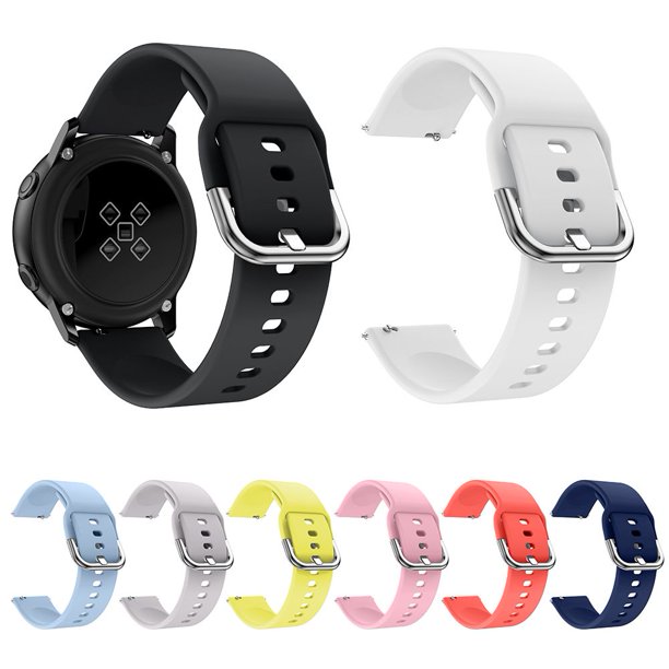 Gwong Electrónica Silicona impermeable reloj inteligente correas de muñequera para Samsung Huawei