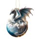 thumbnail image 2 of XWSHYW Decoraciones Navideñas Colgante de Dragones En Navidad, 2 of 6