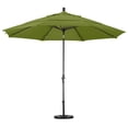 thumbnail image 2 of Parasol de Marché en Aluminium 11 Pieds Inclinaison Col DV Bronze/Pacifica/Ginkgo, 2 of 2