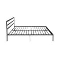 thumbnail image 6 of Queen Size Metal Bed Frame with Headboard Charcoal Grey, 6 of 8