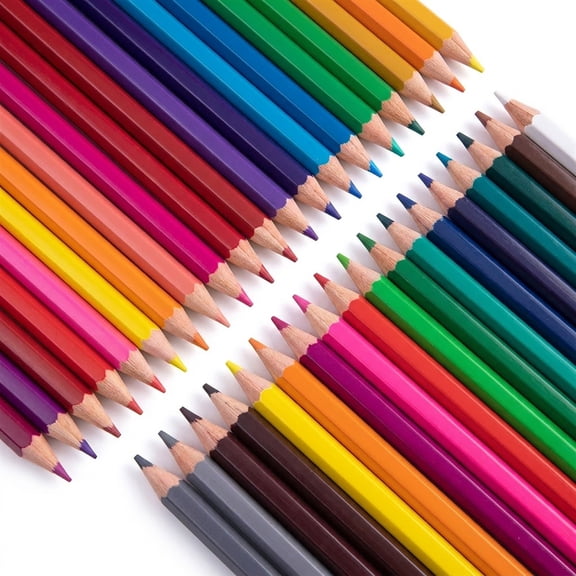 Appoft 48 Pack Colored Pencils Set, Pre-sharpened Coloring Pencils for Kids Beginners, Colored Pencils for Adult Coloring Books, Ideal Art Supplies for Sketching, Coloring & Painting