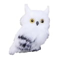 thumbnail image 5 of Hvmvliv Stuffed Plush Toys Set of 3 Mini Realistic White Owl Plush Toys Soft Christmas Tree Pendant Cute Stuffed Animal Ornaments White, 5 of 6