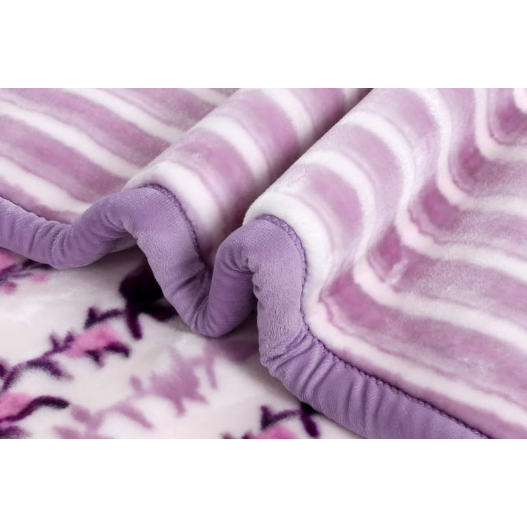 Lammaloe King Reversible Microfiber Blanket, 87" x 94", 12 lbs photo 8