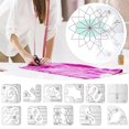 thumbnail image 2 of Redempat Free Motion Quilting Templates Set DIY Domestic for Embroidery Hobbyists, 2 of 8