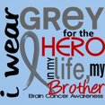 thumbnail image 3 of CafePress - Hero In Life 2 Brain Cancer Light T Shirt - Men's Classic Graphic T-Shirt, 3 of 4