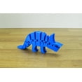 thumbnail image 3 of Clever Contraption Friendly Fidget Triceratops | Flat Articulating Sensory Dino for and Adults, 3 of 9