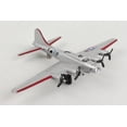 thumbnail image 2 of Boeing B-17 Flying Fortress Bomber Aircraft Silver Metallic "United States Army Air Force" with Runway Section Diecast Model Airplane by Runway24, 2 of 5