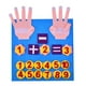 thumbnail image 1 of Ábaco Juguete de aprendizaje de enseñanza de matemáticas para niños hecho a mano con número de dedo de fieltro para educación temprana Tmvgtek Nuevos Originales, 1 of 9