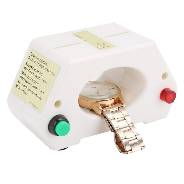 Tbest Démagnétiseur de Montre, Outil Durable de Réparation de Montre Démagnétiseur Outil de Montre, pour Montre Femmes Outil de Réparation de Montre Hommes
