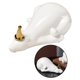 thumbnail image 1 of Estatuilla de oso de cerámica estatua de escultura Animal hogar dormitorio Oficina TV pequeña sala decoración ornamentos - White Oso blanca perfecl Figura de oso polar, 1 of 7