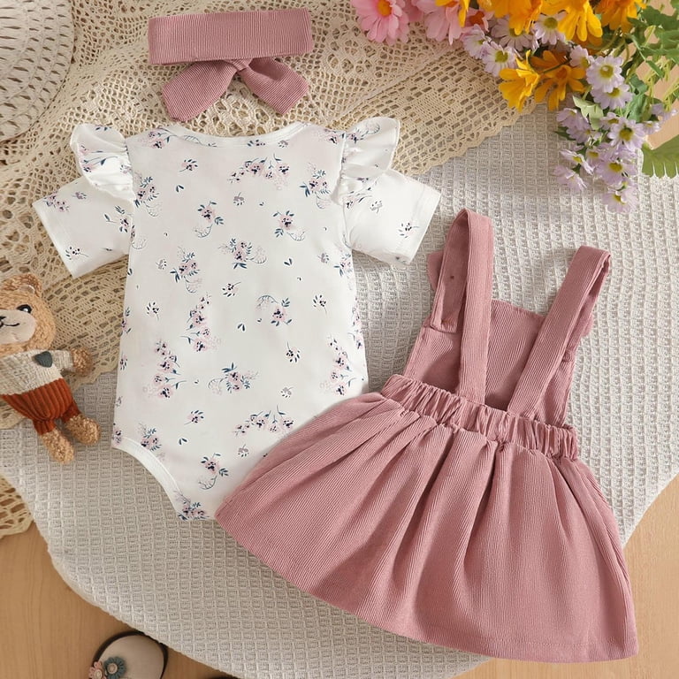 baby girl dresses 0-3 months winter Soft Brown, Rosy Winter Baby Dress, With Long Sleeves Size 3-6 Months Last One