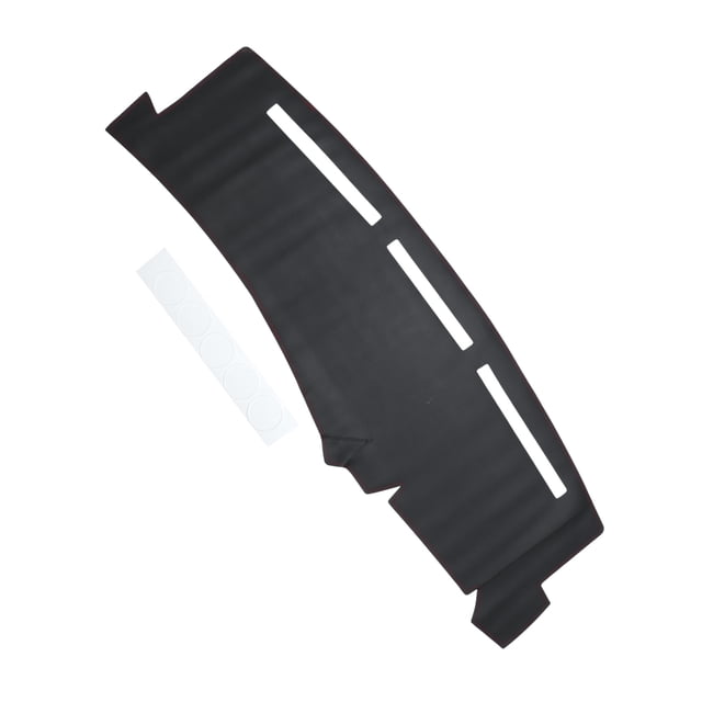Cubierta de tablero, alfombrilla de cubierta para Chevrolet Silverado 1500 2000-2006, cuero sintético negro y rojo, 1 pieza, antideslizante para el interior del automóvil