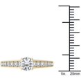 thumbnail image 4 of 1-1/4 Carat T.W. Diamond Classic Vintage 14kt Yellow Gold Engagement Ring, 4 of 5