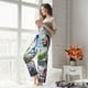 thumbnail image 5 of Balery Parisian Cafe With Eiffel Pantalones de pijama para mujer, pijamas ultraligeros, pantalones de estar por casa-X-Large, 5 of 6