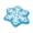 Blue, variant on Blue Snowflake Pattern Floor Mat For Christmas Decorations Cozy And Warm For Rocking Chairs Or Seating Areas Durable Construction For Indoor Use