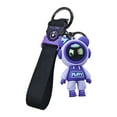 thumbnail image 1 of HEVIRGO Exquisite Key Chain Perfect Gifts PVC Lightning Bear Shape Keyring Holder for Daily, 1 of 10