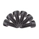 thumbnail image 3 of 6 tornillos de hierro para guitarra eléctrica, piezas de repuesto para puente de trémolo de doble bloqueo Negro, 3 of 8