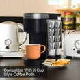 thumbnail image 6 of Coffee Pod Holders for Kcups Space Saving Storage Organizer Sturdy and Stylish for Countertops, 6 of 7