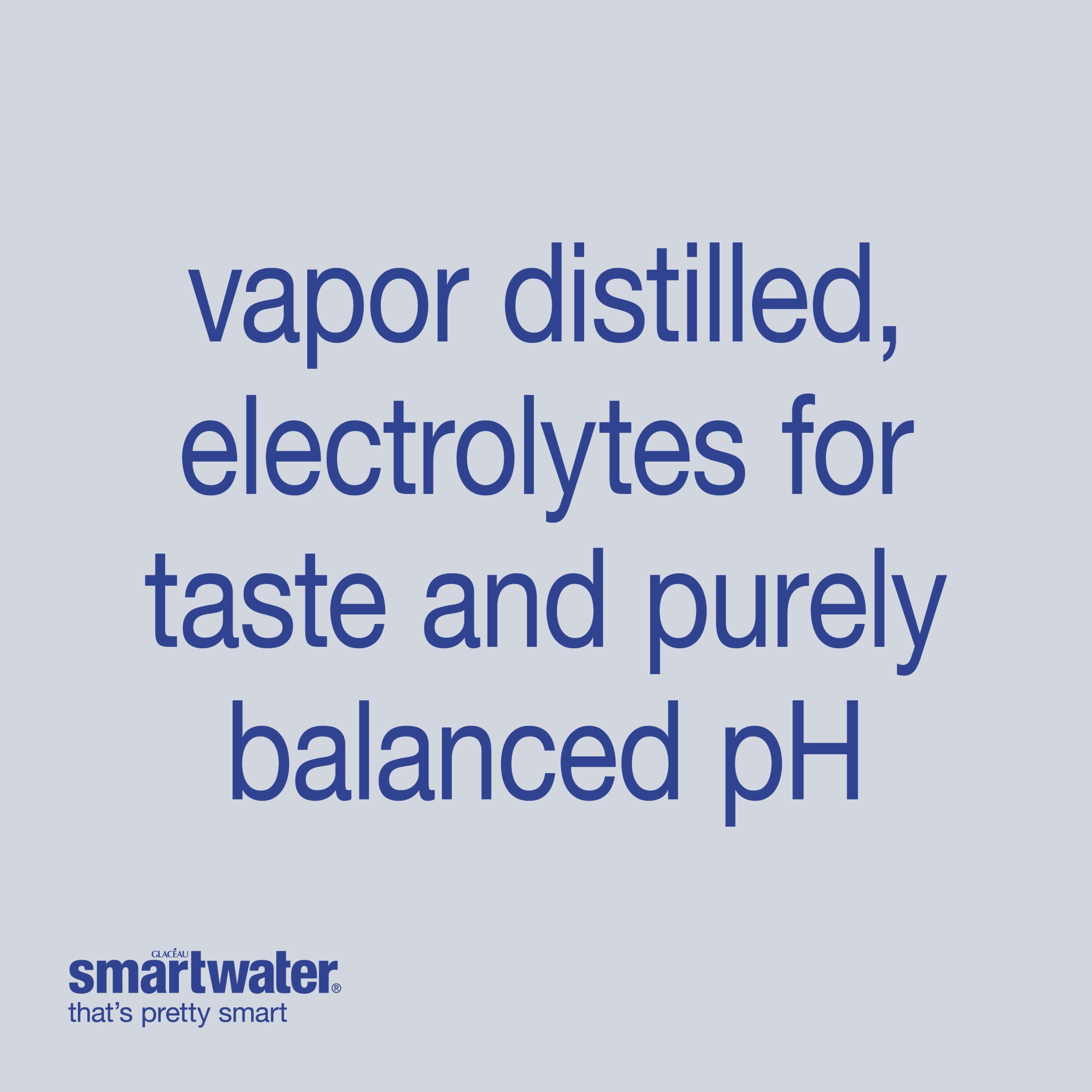 smartwater Vapor Distilled Water Bottle, 33.8 fl oz