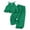 Green, variant on Girl Clothes Summer Sleeveless Ruffle Halter Casual Tops and Baggy Wide-Leg Pants Girls Two Piece Outfits Girls 6-7 Years Outfits Girl Fashion