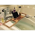 thumbnail image 3 of Bath Dreams Bamboo Bathtub Caddy Tray with Extending Sides, 3 of 8