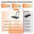 thumbnail image 5 of BEROCA Portable Treadmill with Foot Massage, Dual-Side Foldable Treadmill with Incline and Handle, Under Desk Treadmill For Home Office with APP Remote Control LED Display, 5 of 9