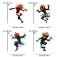 thumbnail image 6 of Dserhfy Car Mirror Hanging Accessories Spooky Pumpkin Man 2D Acrylic Rear View Mirror Pendant Flat Auto Interior Halloween Decoration for Car Backpack, 6 of 8