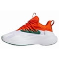 thumbnail image 1 of Size 7.5- Adi-das Unisex AlphaBoost V2 NCAA Pack Miami Shoes, Orange/Green/White, 1 of 6