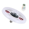 thumbnail image 1 of Colorful Disco Lighting RGB Color Changing Disco Ball Bulb ScrewIn LED Party Light Event Decoration Lights, 1 of 5