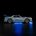 thumbnail image 5 of QC Ltbrcik Lighting Set For Lego Technic 2025 42210 2 Fast 2 Furious Nissan Skyline GT-R (R34) Car Building Blocks Without Lego Set, 5 of 15