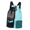 thumbnail image 4 of Lipstore Drawstring Backpack Organizer Men Women Lightweight Breathable Nylon Gym Bag light blue, 4 of 8