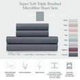 thumbnail image 2 of Super Soft Triple Brushed Microfiber Sheet Set, 2 of 4